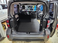 기가차 더뉴 레이 밴 트렁크매트 2인승 화물칸 적재함 자동차 차박매트 카 가죽 바닥 : 기가차스토어