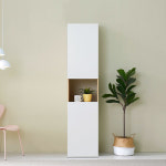 400 틈새수납장 냉장고 슬림 높은수납장 : 리빙하우징