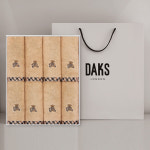 [쇼핑백 동봉][DAKS] 닥스 하우스테디세면 8매 선물세트 카멜 브라운 : 비엠월드몰