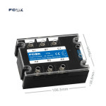 리버스 3 상 리버싱 솔리드 스테이트 릴레이 10-30VDC 480VAC 정방향 SSR 10A 25A 40A 60A 80A : 종합기기상사