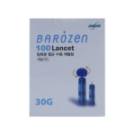 바로잰 란셋 채혈침 약국 일회용 손따는침 바늘 사혈침 니들 100개입 : 마이웰샵