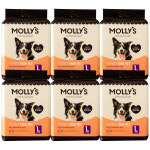 [몰리스] 쉬야응가 1회용 패드 M 100매 x 6개 묶음 : 몰리스펫샵