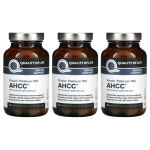 3개 키노코 플래티넘 알파글루칸 AHCC 버섯균 750mg 60캡슐 : 템플러스