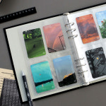 아이코닉 레코드온 6공 바인더 A5 앨범속지(포카 포토카드 인스 네컷 사진)1pocket : 아이코닉디자인