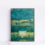 No.486(S) VerdantHave 풍경 초록 자연  평화 목가적인 오두막 나무 조용한 계곡 휴식 삼림 아늑한 전원 전망 고급선물 인테리어 꾸미기... 