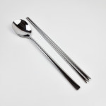 업소용 수저세트 스텐 한식 궁중 수저세트 유광 숟가락 젓가락 스텐레스 식기 : 리빙상회