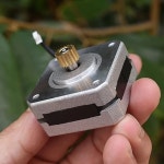 모터부품 펌프 기어 NEMA17 미니 스텝퍼 0.9 도 2 상 4 선 얇은 스테핑 5mm : 든솔마켓