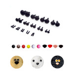 대량 벌크팩 3.0mm 블랙 모루인형 눈 인형눈 키링 만들기 펠트 공예 부자재 소품 눈알 : 모이코