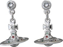 비비안웨스트우드 Vivienne Westwood 724537B1 Petite Orb Earrings : 매그
