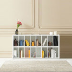 북카페 슬림책꽂이 다리책장 만화책책장 보조책장 1600 : 리빙하우징