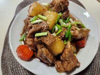 양념돼지갈비찜 : 해남미인