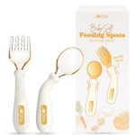 돌아기 자기 주도 숟가락 수저 초기 이유식 스푼 숟가락 : 무난사
