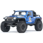 [90100103] [완제품 - 조종기 미포함] 1/8 Rhino EMO-X 4x4 Scale Rock Crawler ARTR (Blue) : 알씨몬