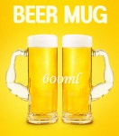 유니크 술상 롱롱 근육 맥주잔 술잔 맥주컵 600ml 이두박근 삼두박근 긴맥주잔 롱 비어 근손실 먹방 야식 맛도리 아이템 eating : 더블유유... 