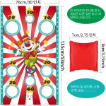 재미있는 놀이 콩 가방 장난감 게임 안전한 던지기 성인 어린이 야외 크리스마스 파티 카니발 : 너나우리마켓
