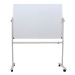 이동식 간이 단면 화이트보드(90cmx60cm) (화이트) : 강살롱