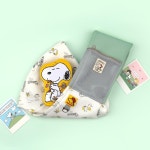 강아지슬링백 스누피 민트 애견 포대기 산책가방 이동 강아지앞가방 : 마이펫ON