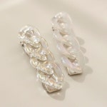 [갤러리아] 제이로렌 오로라 홀로그램 호마이카 클립체인 집게핀 세트 H0844 : 갤러리아백화점