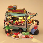 (56015) 동인 우드 DIY 버거 푸드트럭 : 호사몰