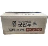 군만두 간편조리식품 사조오양 1400G 1박스 6입 만두 냉동 : 수앤서마켓B