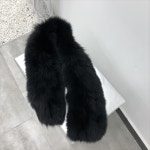 리얼 여우털 모피 스카프 목도리 카라 보라색 비밀 양면 따뜻한 칼라 여성 겨울 H8813 : GPS코리아넘버원