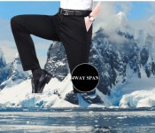 I am strong 올젠기모슬랙스 정장바지 뱅뱅기모출근룩 겨울스판골프작업바지 : 메디칼커피