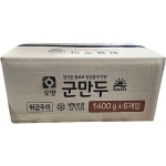 군만두 간편조리식품 사조오양 1400G 1박스 6입 만두 냉동 : 수앤서마켓B