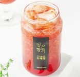 과일수제청 딸기청 눈꽃송이딸기 500g 깊은향기 비타민열매함유 수제청 과일청 : 수앤서마켓B