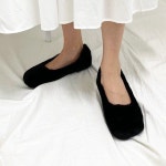 DPWS8038 뽀송뽀송 시어링 겨울 털플랫 호피플랫 겨울1CM굽 퍼단화(3/C) : ROSY CABINET