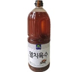 멸치육수 국물 면사랑 멸치 육수1.8L 육수 멸치액 : 수앤서마켓B