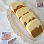 [쌀찜카스테라] 노버터 노밀가루 쌀디저트 쌀카스테라 우키시마 건강한간식 : 무니달곰혜