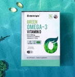 엔젯오리진 그린 오메가-3 비타민D 600mg x 60캡슐 : FEEL수팜