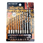 임팩 철기리세트 육각철길이 드릴비트 10psc : 삼성공구철물