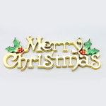 크리스마스 트리 장식 크리스마스 편지 명판 크리스마스 트리 트리 토퍼 알파벳 명판 트리 알파벳 명판 : OGC