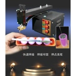 용접기 풋 페달 스위치 푸시 버튼 리튬배터리 소형 쉬운 실용장비 휴대용 경량 스틸 스폿 빠른 : 머니위치