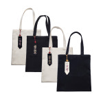 고급 자수 포켓 에코백 데일리 가방 숄더가방 : 와글코퍼레이션