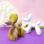 푸어링 아트 - 벌룬도그(풍선개) 17cm / 플루이드 아트 곰돌이 토끼 버니 강아지 곰 인형 피규어 브릭베어 엄마표 몬테소리 홈스쿨 DIY 아크릴... 