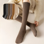 겨울 성인반타이즈 두꺼운 기모 무지방한 반스타킹 겨울니삭스 무릎양말 릴삭스 : 양천로 스토어