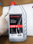 브렘보 브레이크 액 오일 DOT4 1리터 brembo 정식수입 이탈리아 : 바이킹넷온라인