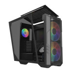 쿨러마스터 HAF 500 블랙 강화유리 미들타워 PC 컴퓨터 케이스. : 주식회사 아몽컴퍼니