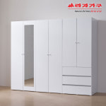 라자가구 위드 키큰 모노 2400 옷장세트 실속형 : 라자가구 스토어