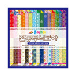 종이나라 뜯어쓰는 전통무늬모아 1갑 15x15cm 색종이 종이접기 : 재우오피스