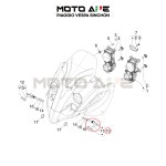 푸오코 윙카 앞/좌 [베스파 순정부품 정품] 6402445 : 베스파 모토아페