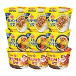 오뚜기 컵밥 실쏙세트 참치마요덮밥 3개 + 톡톡김치알밥 3개 + 불닭마요덮밥 3개 간편식 : 미담쇼핑