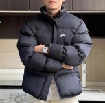 나이키 스포츠웨어 남녀공용 클럽 패딩 자켓 블랙(7369)트레이닝 하이넥 집업 커플 숏패딩점퍼 : 호언컴퍼니