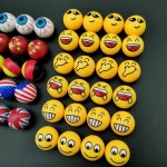 자동차 휠 노즐 밸브캡 코어 커버-14 스마일 귀여운 : 선우상점