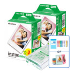 인스탁스 미니필름 5팩(50장)+선물/즉석카메라/미니9 11 40 70 90 리플레이 에보 링크 : 글로리스