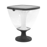 CY LED 태양광 투명 기둥 문주등 주광색 주백색 전구색 색상 변환 길이조절 공원 농장 : DJ전기조명