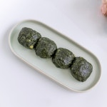 해운대 종로명가(좌동 재래시장) 쑥견과모찌.1개당 60g,1박스 1.7kg,25개 식사대용떡 : 해운대 종로명가