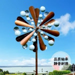 정원데코 안뜰 빌라 풍차 장식 단철 야외 회전 플러그인 유치원 북유럽 스타일 농장 조경 장식품 : dkxm